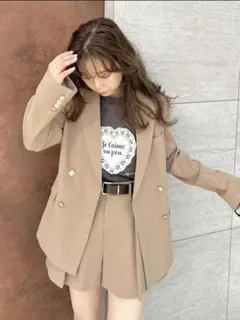 LILY BROWN（リリー ブラウン） 3wayバブルヘムボウタイジャケット
