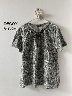 お地蔵さん専用　DECOY ペイズリー柄 半袖カットソー サイズMのサムネイル