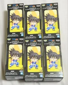 ⑪ ドラゴンボール　孫悟空　少年期編1 ワーコレ　6点セット