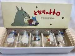 ノリタケ　となりのトトロ　グラス　5個セット　希少品　新品　コレクション