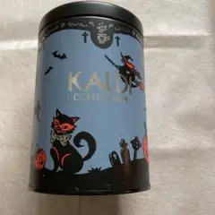 KALDI ハロウィンデザイン スチール缶　未使用