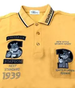 Licenced by SIMPSON スポーツ＆ゴルフ ポロシャツ Ｍサイズ