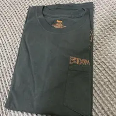 PSICOM WEAR ポケット付き ロンT ブラック L 直線ロゴ 日本製のサムネイル