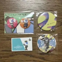 ウォルピスカーター 缶バッジ ステッカー まとめ売り