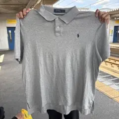 Polo Ralph Lauren グレー ポロシャツ XXL