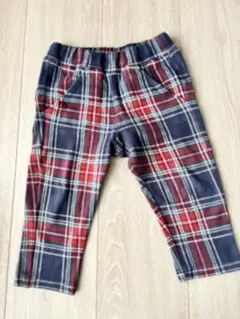 ムージョンジョン★チェック柄パンツ90