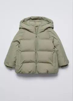 ZARA 撥水加工パフジャケット