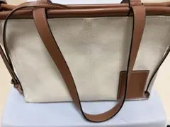 LOEWE ロエベ トートバッグ キャンバス レザー