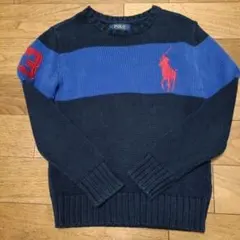 Polo Ralph Lauren ビッグポニー ニット 140 kids 美品