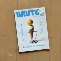 BRUTUS 2024年6月1日号 No.1009 アイスクリーム