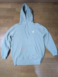 KM4K プルオーバー パーカー 裏起毛 グリーン XL