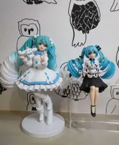 初音ミク シナモロール luminasta ちょこのせ フィギュア