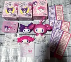ハッピーセット　マイメロ　クロミ　アルミケースレター、ひみつおもちゃ、マスコット