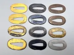 金着せ切羽　4枚　金板保証　江戸期切羽保証 金着せ切羽 4枚 金板保証 江戸期切羽保証 - メルカリ