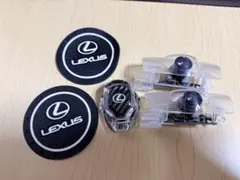 LEXUS カーテシランプ、スタートボタンカバー、コースターのサムネイル