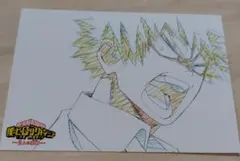 ヒロアカ　爆豪勝己　原画ポストカード　アニメイト限定特典　非売品