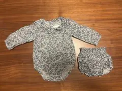 ZARA ベビー ロンパース ブルマ セット 花柄 62cmのサムネイル