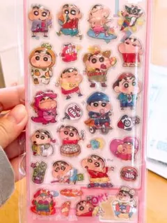 ボンボンドロップシール　ウォーターシール　水シール　しんちゃん2