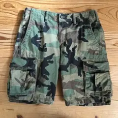 GAP 迷彩 カーゴショートパンツ 6ポケット
