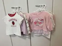 保育園11着まとめ売り　90 ノーブランドなし