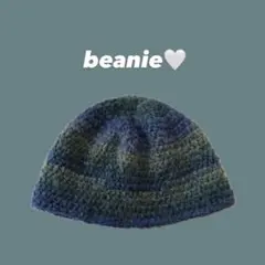 手編みニット帽