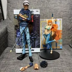 ワンピース　フィギュア　ロー　ナミ　開封済み