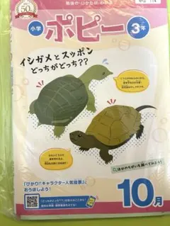 未使用　小学ポピー 3年 10月号