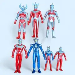 ウルトラマン ソフビ まとめ売り 7体セット バンダイ