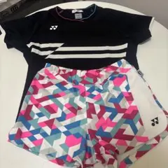 YONEX ゲームウエア 上下セット TシャツL パンツ M(バラ売り可)