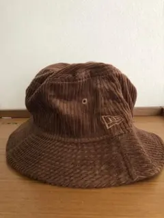 【美品】ブラウン コーデュロイ バケットハット