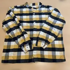 150cm 無印良品 チェック柄シャツ