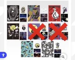 ナイトメア・ビフォア・クリスマス 一番くじ クリアファイル ステッカー