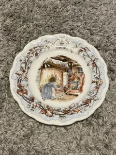 英国 ロイヤルドルトン Dickens Ware 絵皿 - メルカリ