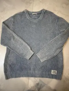 BAYFLOW ブルー編み込みセーター サイズ3