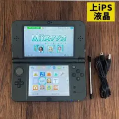 動作品⭐️Nintendo New3DSLL 本体　上ips液晶　ブラック黒