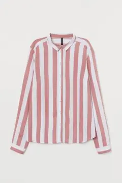 長袖　シャツ　いちごミルク