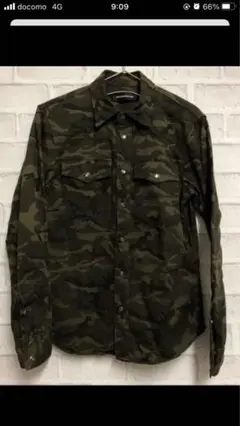 ミリタリーシャツ 長袖