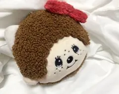 モンチッチ×ハローキティ リールで伸びる！フェイス　パスケース　定期入れ　ポーチ