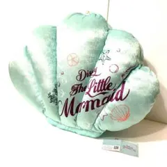 ディズニープリンセス☆シェル型クッション☆アリエル　リトルマーメイド☆