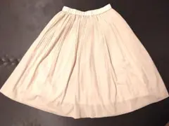 【美品】ビームス ロングスカート オフホワイト