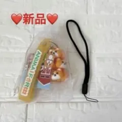 ❤️新品❤️柴犬 キーホルダー 立体 かわいい 替えストラップ付き
