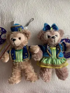 ダッフィー シェリーメイ ぬいぐるみバッジ