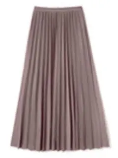 ロングプリーツスカート　GRL