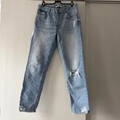 ZARA BASIC Z1975 DENIM ダメージジーンズ　サイズ38