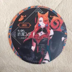 【未開封】魔入間 魔フィア アニメイトカフェ グリッター缶バッジ 箔押しカード グッズ-バッジ】魔入りました！入間くん if Episode of 魔フィア