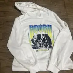 GORGE フード付きパーカー ホワイト　レディース