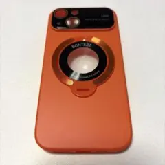 iPhone15 ハードケース オレンジ 中古品