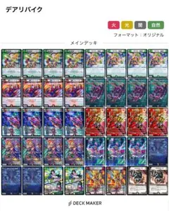 こ*る様 デュエマ トリーヴァダーバンデ 4cダーバンデ デッキ 調整