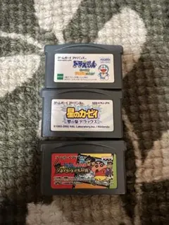 ゲームボーイアドバンス ソフト 3本セット