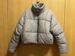 ZARA グレー ショート丈ダウンジャケット Mのサムネイル